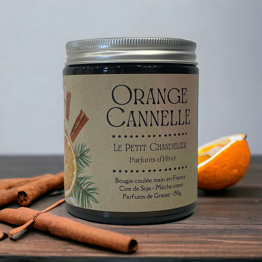 Bougie Orange Cannelle