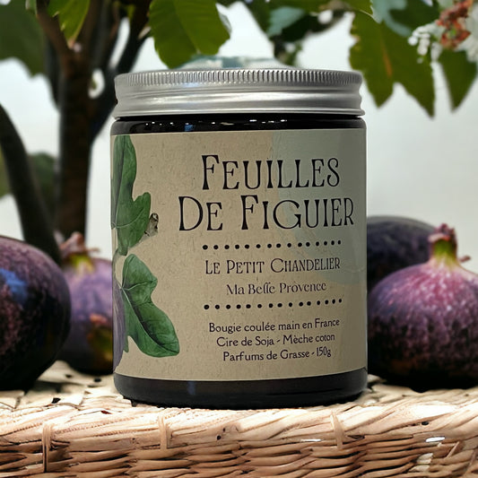 Bougie Feuilles de Figuier